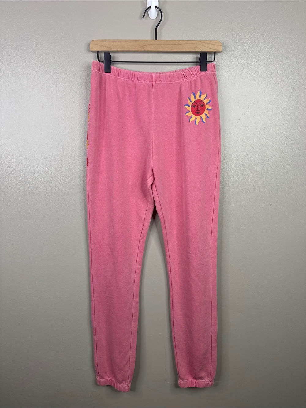 Wildfox Del Sol Knox Pant Lightweight Sweatpants Joggers Women's XS